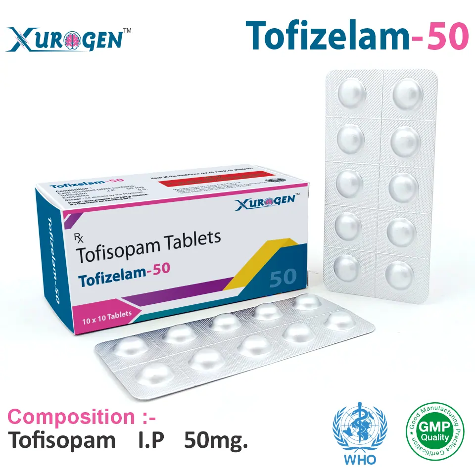 Tofisopam 50 mg Tablet PCD Pharma